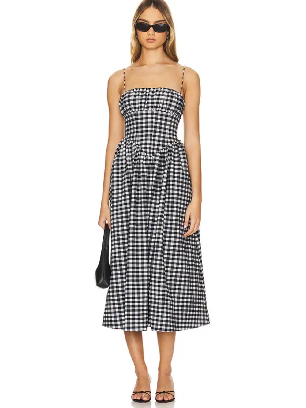 Ronny Kobo Barrett Dress in Black & White